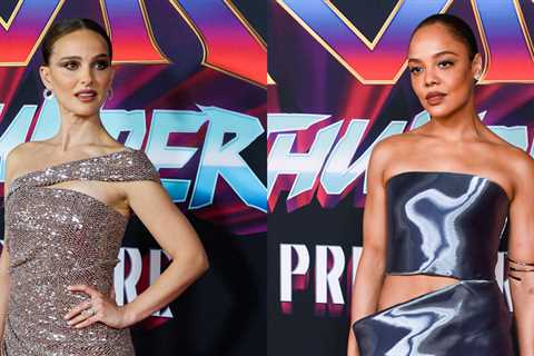 Natalie Portman & Tessa Thompson Bring Glamor to World Premiere of Thor: Love & Thunder!