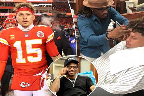 Patrick Mahomes’ barber believes his scissors can be Super Bowl game-changer
