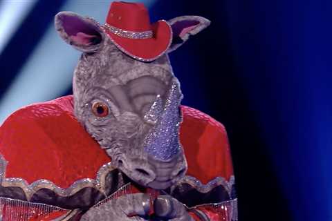 The Masked Singer crowns Rhino winner of 2023 as they’re revealed to be huge pop star