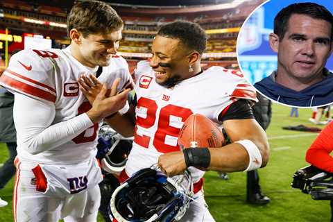 Giants’ Joe Schoen ‘cautiously optimistic’ about best Daniel Jones, Saquon Barkley scenario
