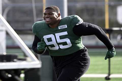 Jets’ Joe Douglas feeling ‘really good’ about Quinnen Williams extension talks