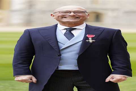 MasterChef host Gregg Wallace urges Brits to eat frozen veg as he collects MBE