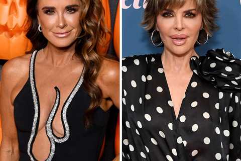 Kyle Richards On Where She Stands with Lisa Rinna After Her RHOBH Exit