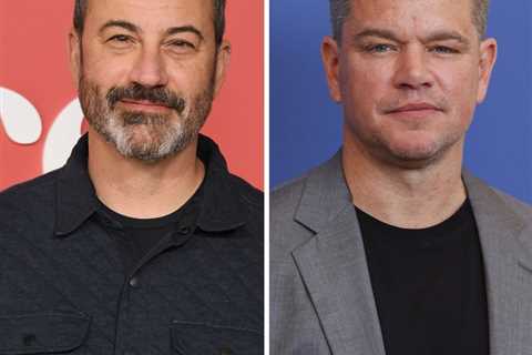 Jimmy Kimmel 'Thrilled' Matt Damon Might Not Attend 2023 Oscars