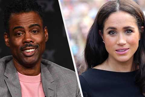 Chris Rock Called Out Meghan Markle For Her Racism Claims Against The Royal Family In His Netflix..