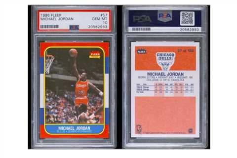 82-year-old accused of selling $800K in fake sports trading cards, including rookie Michael Jordans