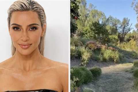 Kim Kardashian Posted A Tour Of Her Garden And Really Just Made Me Look Like A Peasant, Wow, OK