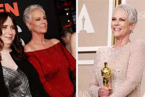 Jamie Lee Curtis Said Winning Her Oscar Felt Surreal And Thought Of Her Trans Daughter Ruby While..