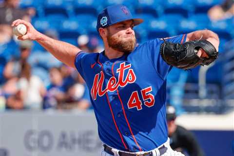 Mets reliever Sam Coonrod will miss time due to lat strain