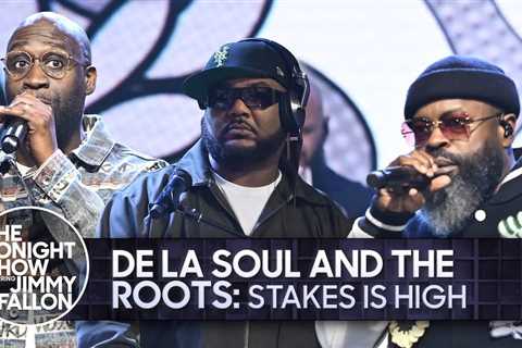 Watch De La Soul’s Surviving Members Talk About Their Legacy & Perform With The Roots On Fallon