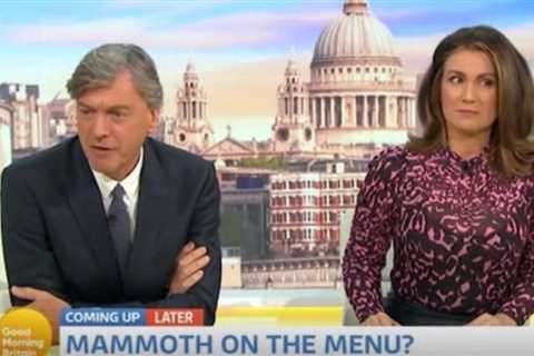 Susanna Reid caught rolling her eyes at Richard Madeley amid ‘feud’ rumours on Good Morning Britain