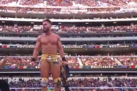 John Cena Loses To Austin Theory At WrestleMania 39