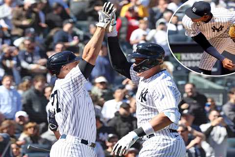 Yankees cruise to series win over Giants behind power show, strong Jhony Brito debut