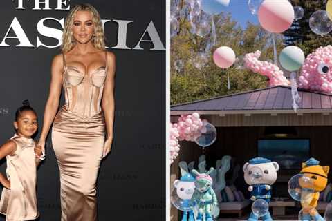 Khloé Kardashian Threw True A 5th Birthday Party That Was Extravagant AF, And You're Lying If You..