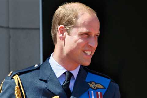 Why does Prince William wear military uniform?