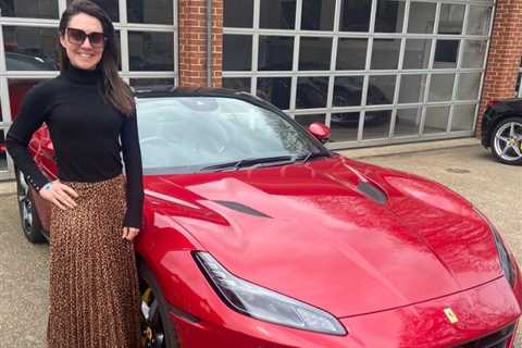 GMB’s Laura Tobin leaves fans staggered as she ‘collects’ £180,000 personalised Ferrari -but..