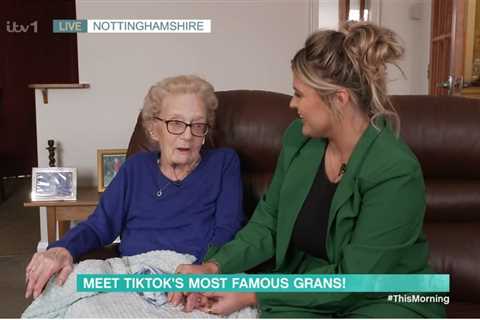 This Morning fans in hysterics as elderly TikTok star throws interview into chaos