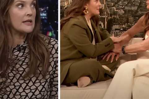 Drew Barrymore Is Known For Getting Super Close To Her Guests On Her Talk Show, And She Finally..