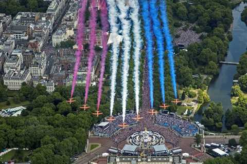 What time is the flypast for King Charles’ Coronation?