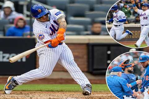 Francisco Alvarez’s heroics help Mets salvage doubleheader split with Braves