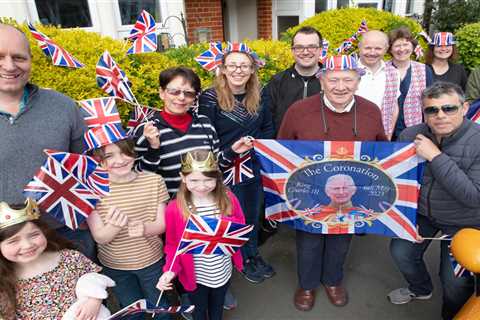 We live on Britain’s most patriotic street – we’ve spent thousands of pounds on coronation party..