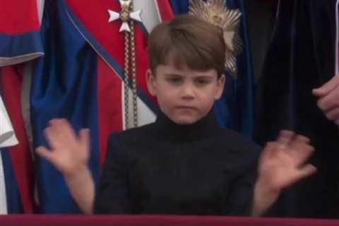 Royal fans are all saying the same thing about Prince Louis’ royal wave at the coronation