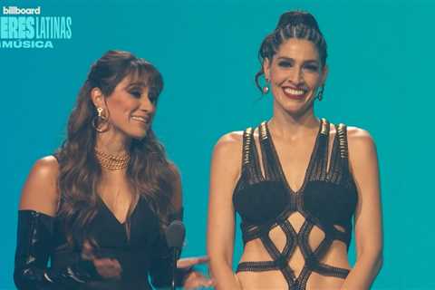 Ha*Ash Presents Ana Gabriel with the Living Legend Award | Billboard Mujeres Latinas En La Música
