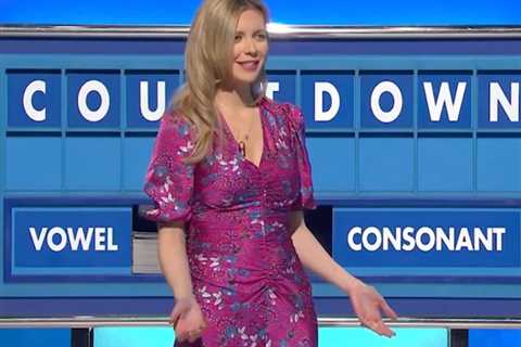 Countdown’s Rachel Riley wows in plunging floral dress on Channel 4 show