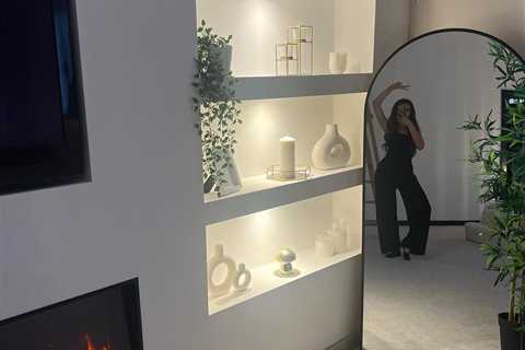 Geordie Shore star Chloe Ferry shows off incredible new lounge at £1m mansion with fireplace and..