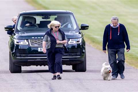 Prince Andrew gets stuck behind dog walker as he drives in Windsor — but finds it hilarious