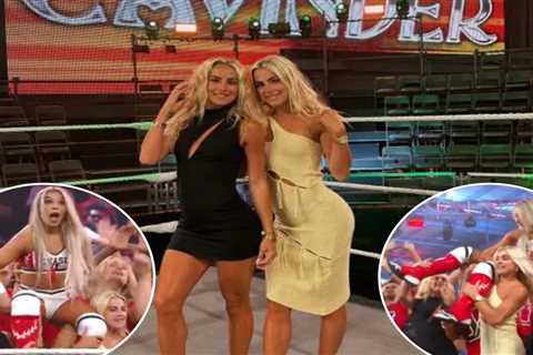 Cavinder twins make WWE television debut as part of NXT celebration