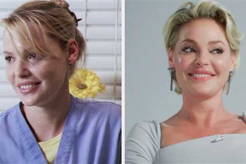 Katherine Heigl Revealed A Young Grey's Anatomy Fan Once Asked If She Played Izzie's Mom, And Ellen ..