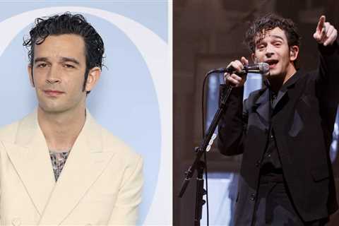 Matty Healy Appeared To Address Recent Online Criticism In Response To A Fan's You Are Loved Sign