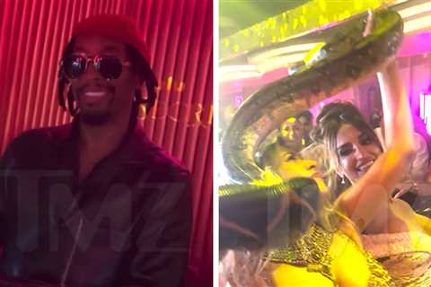 Lil Jon DJs The Sozahdahs Party In Presence Of Giant Python & Camel