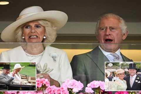 King Charles is on edge as he watches horse races with Queen Camilla and soak up Royal Ascot..