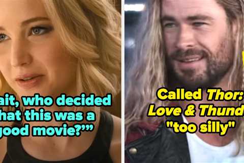 37 Actors Who Openly Criticized Their Movies And TV Shows