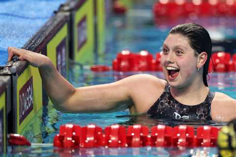 Katie Ledecky shocked by 16-year-old Claire Weinstein in 200 freestyle national final