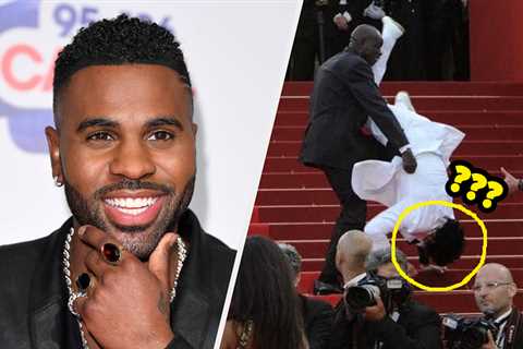 Jason Derulo Responded To The Hilarious Meme Of Him Falling Down The Steps At The Met Gala