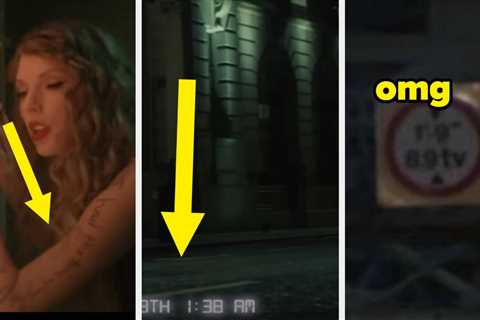 13 Brilliant Easter Eggs/Hidden Details From Taylor Swift's I Can See You Music Video