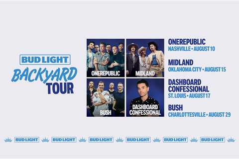 OneRepublic, Bush, Midland & More Set for Bud Light Backyard Tour Summer Concert Series: Exclusive