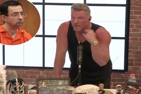 Pat McAfee tries to explain Larry Nassar tweet after ‘all-out onslaught against me’