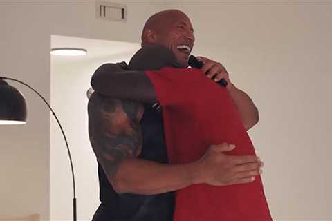 The Rock Gifts UFC's Themba Gorimbo New Apartment, 'No More Couch Sleeping!'