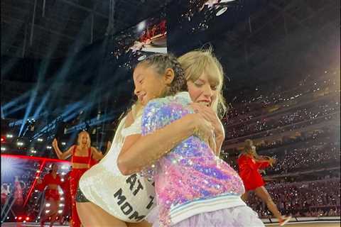 Taylor Swift Gifts Kobe Bryant's Daughter, Bianka, Hat During 'Eras' Tour Show In L.A.