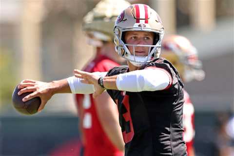 49ers hype up ‘real deal’ Brock Purdy as quarterback battles comes into view