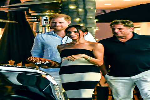 Meghan Markle beams at birthday dinner with Prince Harry after Royals publicly ignore her big day