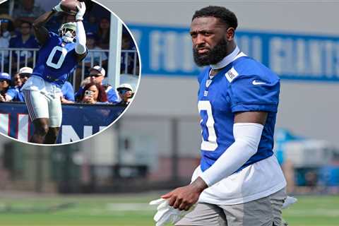 Giants’ Parris Campbell opens up about son’s ‘tramatic birth’, LeBron James’ influence