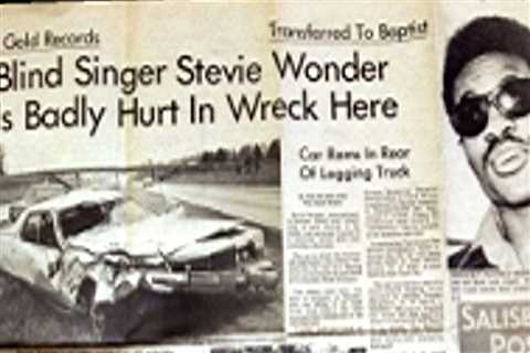 50 Years Ago: Stevie Wonder Seriously Injured in Car Accident
