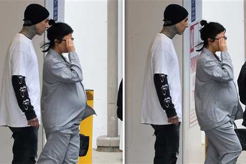 Travis Barker Leaves Hospital with Still-Pregnant Kourtney Kardashian