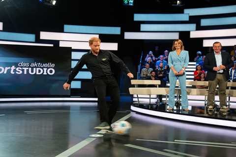 Prince Harry's Football Shootout Fail on German TV