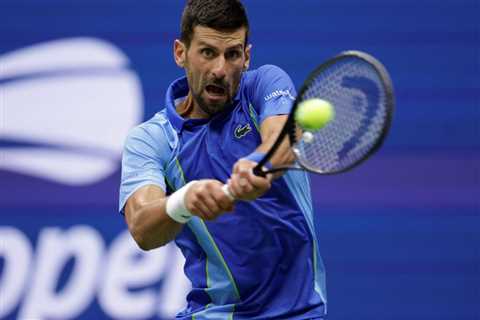 Novak Djokovic game-winner at US Open ironically named ‘Moderna Shot of the Day’